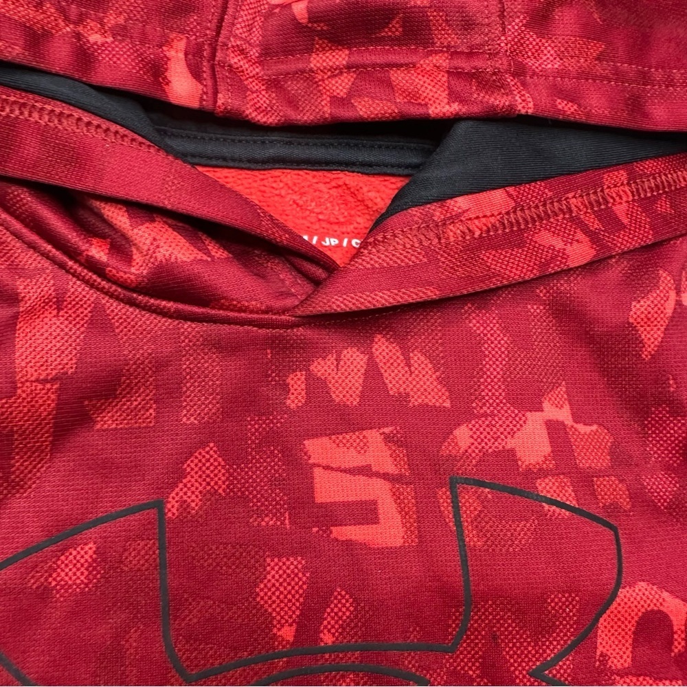 Under Armour Hoodie Pullover Red Size Small - Picture 7 of 16